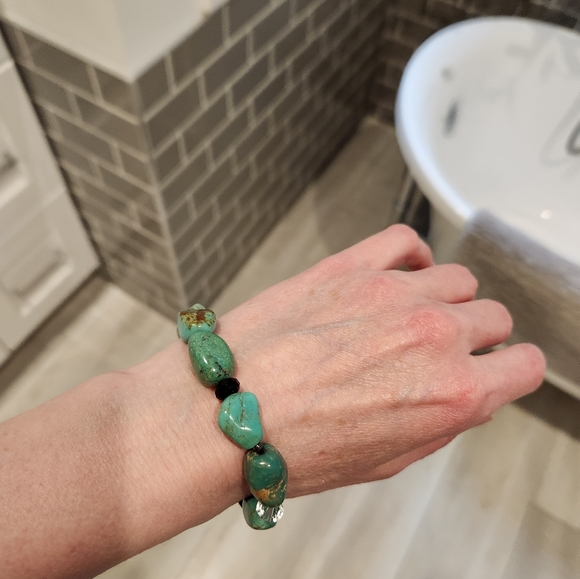 🌲 Turquoise bracelet - Picture 2 of 2
